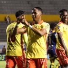 Aucas demostró contundencia al derrotar 8-0 al Delfín en el estadio Gonzalo Pozo Ripalda.