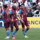 Macará recibe a Técnico Universitario en el estadio Bellavista de Ambato.