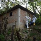 Franklin Merino, de aproximadamente 45 años, fue hallado en una casa abandonada.