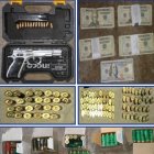 Las evidencias incautadas en los dos allanamientos.