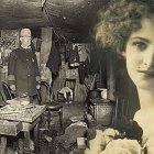 La foto de la época muestra el momento en que la policía ingresa al ático donde la joven pasó 25 años enclaustrada.