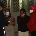 Los deudos lloraban la partida inesperada de Brayan Rodríguez.