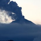 La actividad del coloso se mantuvo durante dos días. Probablemente llegaría la ceniza a tres provincias