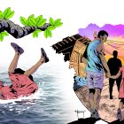 Existen dos hipótesis en este caso. La primera es que la niña sufrió un accidente mientras jugaba.La segunda, que su padrastro se la llevó y probablemente ocasionó su deceso.