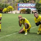 De lujo. Fidel Martínez, Michael Arroyo y Jonatan Álvez si juegan juntos sería una locura para los rivales.