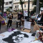 Se realizó un plantón para exigir justicia por las menores de edad asesinadas.