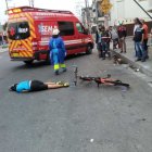 A las 06:10 del domingo, en Portete y la 37, un bus de transporte público embistió a Julio Cornejo, ocasionándole la muerte inmediata.