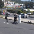 Los agentes del SIAT hicieron las pericias luego del accidente.