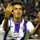 Kaviedes cuando llegó al Real Valladolid de España