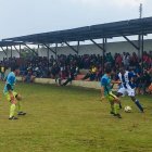 El fútbol barrial de Galápagos se lo juega tanto en varones como en mujeres.