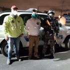 Personal de la Dinased de Bolívar y Tungurahua lograron la captura del sospechoso de femicidio.