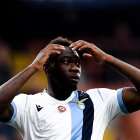 El delantero ecuatoriano Felipe Caicedo ingresó al cambio en el último cotejo de la Lazio.
