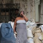 Los familiares de Obando acudieron al sitio donde lo mataron, para reconocer el cuerpo. Ayer lo sepultaron.