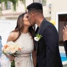 El delantero venezolano de Emelec, Edwuin Pernía, se casó el pasado sábado 27 de junio.