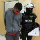 El presunto delincuente fue llevado a la Unidad de Flagrancia de la Fiscalía.