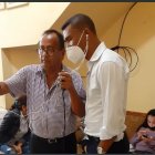 En el adiós de Dannes Coronel, Iván Hrurado su compañero de zaga en Emelec y la Tri y Antonio de la Cruz compañero en la escuela de fútbol en Naranjal.