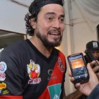 Jaime Iván Kaviedes en 2018 reforzó al equipo cuencano Simón Bolívar, que participó en el torneo Mundialito de los Pobres.