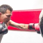 A Maxi James le ha tocado entrenar en casa durante estos tres meses de cuarentena.