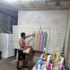 Hace un año y medio Jefferson Ortiz realiza bingos, inicialmente eran presenciales, mas por el coronavirus los realiza de manera digital.