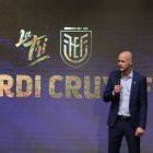 Jordi Cruyff fue presentado como seleccionador de Ecuador, el 13 de enero.