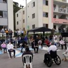 El Presidente estuvo el jueves 16 de julio de visita en el cantón El Carmen.