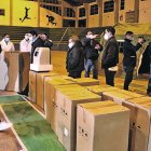 Los insumos llegaron desde Guayaquil hasta Quito, la noche del pasado lunes.