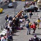 Los controles al uso del espacio público se intensificaron en el Centro Histórico.