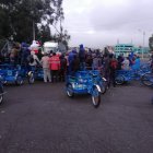 La turba retuvo a un menor de edad acusado de querer robarse un triciclo.