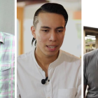 Aladino, Álex Vizuete y Andrés Crespo hablan 'guayaco'.