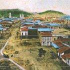 Gráfico de Guayaquil de antaño.