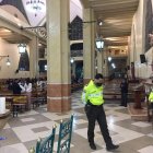 La ceremonia de bautizos estaba por comenzar cuando fue suspendida.