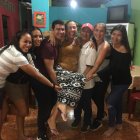 La familia de Gigi: José Moreira y Mónica Burgos, sus padres; Lissette, Gissela, Jasleidy y José Manuel, sus hermanos.