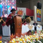  La ceremonia de posesión de Delfín Quishpe y los concejales se cumplió siguiendo rituales andinos. 