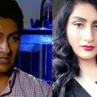  Las imágenes de Abiel Magaña, como hombre y como mujer. 