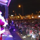  Papa Noel, durante el show navideño del Policentro del año pasado. 