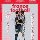  La portada de la revista France Football. 