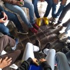  Los internos comparten sus experiencias en la calle cuando consumían droga o alcohol.  