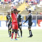  El equipo Cebollita derrotó a El Nacional en el Atahualpa y, además de ilusionarse con la permanencia en Serie A, le extendió una mano a Emelec, ya que los militares no sumaron. (Gustavo Guamán / Expreso ) 