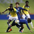  Jhon Jairo es zaguero de Ecuador y se mandó un gol en el Mundial.   