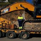  Un rescatista en una de las operaciones de rescate al niño. 