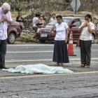  El autor de este crimen sería su pareja, quien escapó por las montañas. La Policía lo busca por toda la provincia de Santa Elena. 