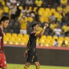  Leonardo Campana, jugador de Barcelona.  