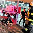  La vía fue cerrada parcialmente mientras se realizaban las labores de rescate y levantamiento del cadáver. 