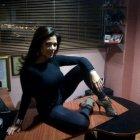  Verónica Suárez asegura que está ilusionada de un caballero y desmiente ser ella la de la fotos polémicas. 