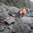  La magnitud de los escombros complicaron las labores de limpieza.  