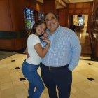  Jorge Luis Flores Lema fue asesinado en abril pasado. En esta foto junto a la sospechosa. 