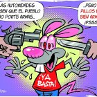  Los ladrones están mejor armados que los policías...  