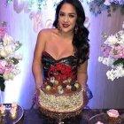  Flor María Palomeque festejó su cumpleaños con su familia. 