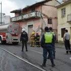  Bomberos acudieron al sitio y controlaron las llamas.  