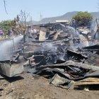  Las edificaciones eran de madera y caña guadúa, 